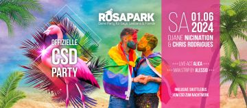 Tickets für ROSAPARK - CSD SPECIAL - 01.06.2024 am 01.06.2024 - Karten kaufen